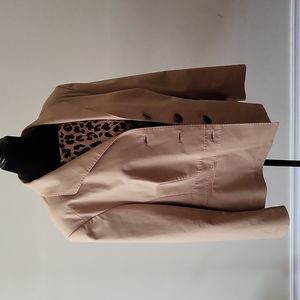 NWOT Lafayette 148 New York Single Breasted Blazer in Tan